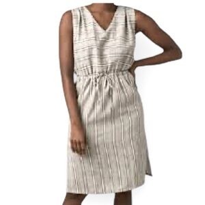 Prana Ecotropic Dress Stellar Stripe Organic Size Small